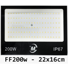 Refletor Led 200W Branco Frio bivolt  