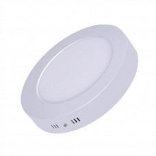 PLAFLON 12W LUMINARIA SOBREPOR LED BRANCO FRIO REDONDO