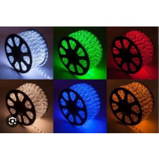 Mangueira Luminosa Led redonda 360 graus rolo 100mts  110v