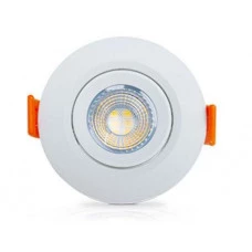 Spot 5W Led Branco Frio Redondo