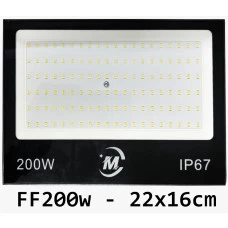 Refletor Led 200W Branco Frio bivolt  