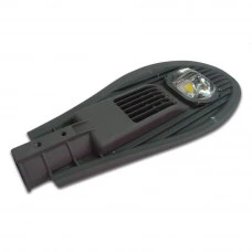 Refletor Led Poste COB Publico Branco Frio 50W -Bivolt