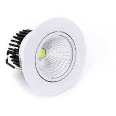 Spot 7W Led Redondo  bivolt branco