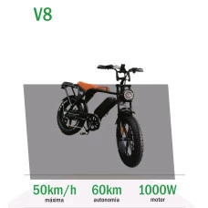 Bicicleta Eletrica 1000w Modelo V8