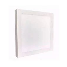 Plafon 60x60 Luminaria Sobrepor Led Branco Frio Quadrado