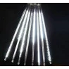 Cascata Natal Chuva Gelo 8 Tubos Bastao De Led 50cm