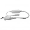 ADAPTADOR DE TOMADA PARA ATE 20M DE MAGUEIRA LED 