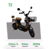 Moto Scooter eletrica Modelo T2 800w