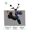 Moto Scooter eletrica Modelo T2 800w